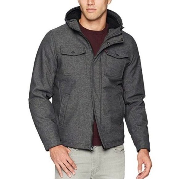 Levi's Other - Levi's Sherpa-Lined Softshell Trucker Jacket